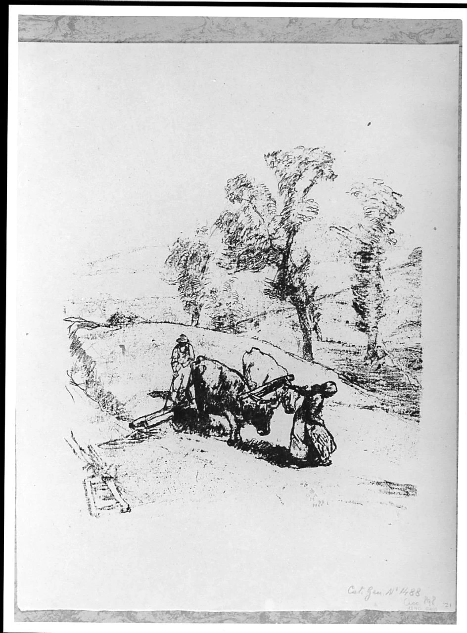 Scena di vita campestre - Gabinetto Disegni e Stampe degli Uffizi, Firenze